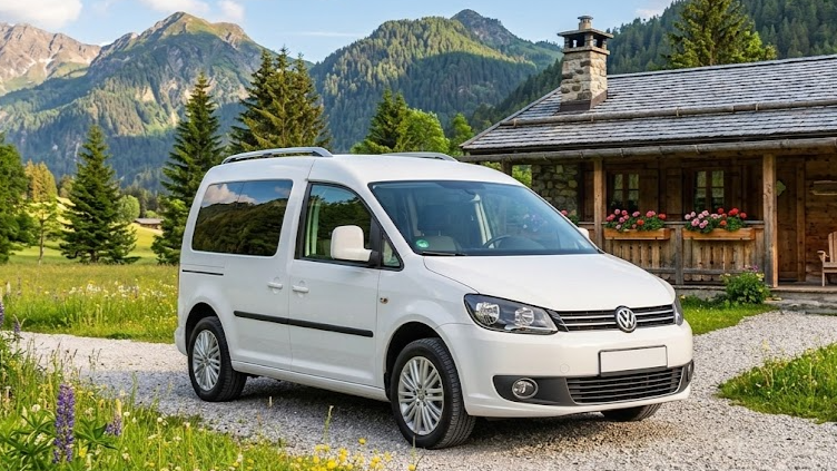 Volkswagen Caddy Max 2015 – pronájem Minibusy Ostrava