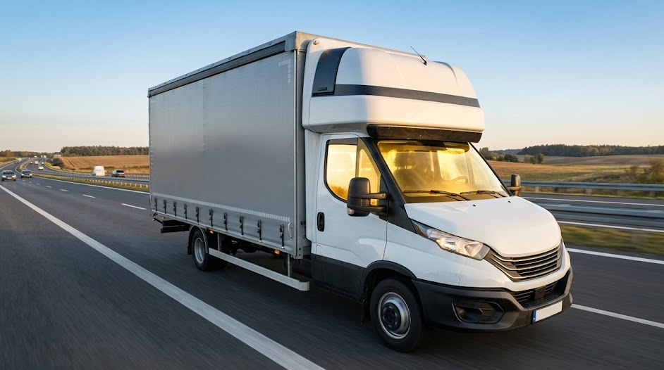 Iveco Daily 7,5t s hydraulickým čelem – pronájem